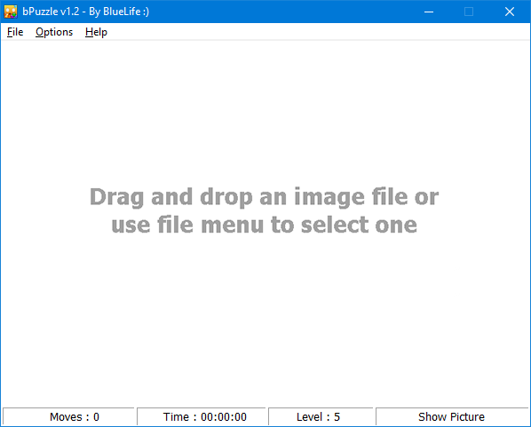 Bpuzzle: пятнашки на Windows из любого изображения — перетащите файл и играйте