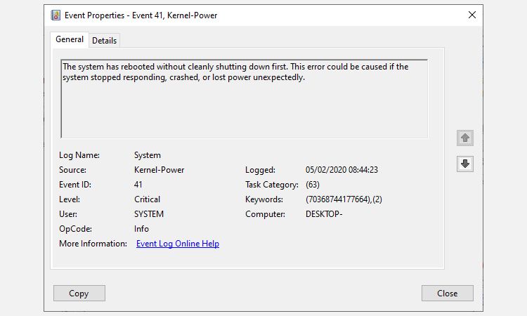 Как исправить ошибку Windows Kernel Power 41: 5 простых шагов