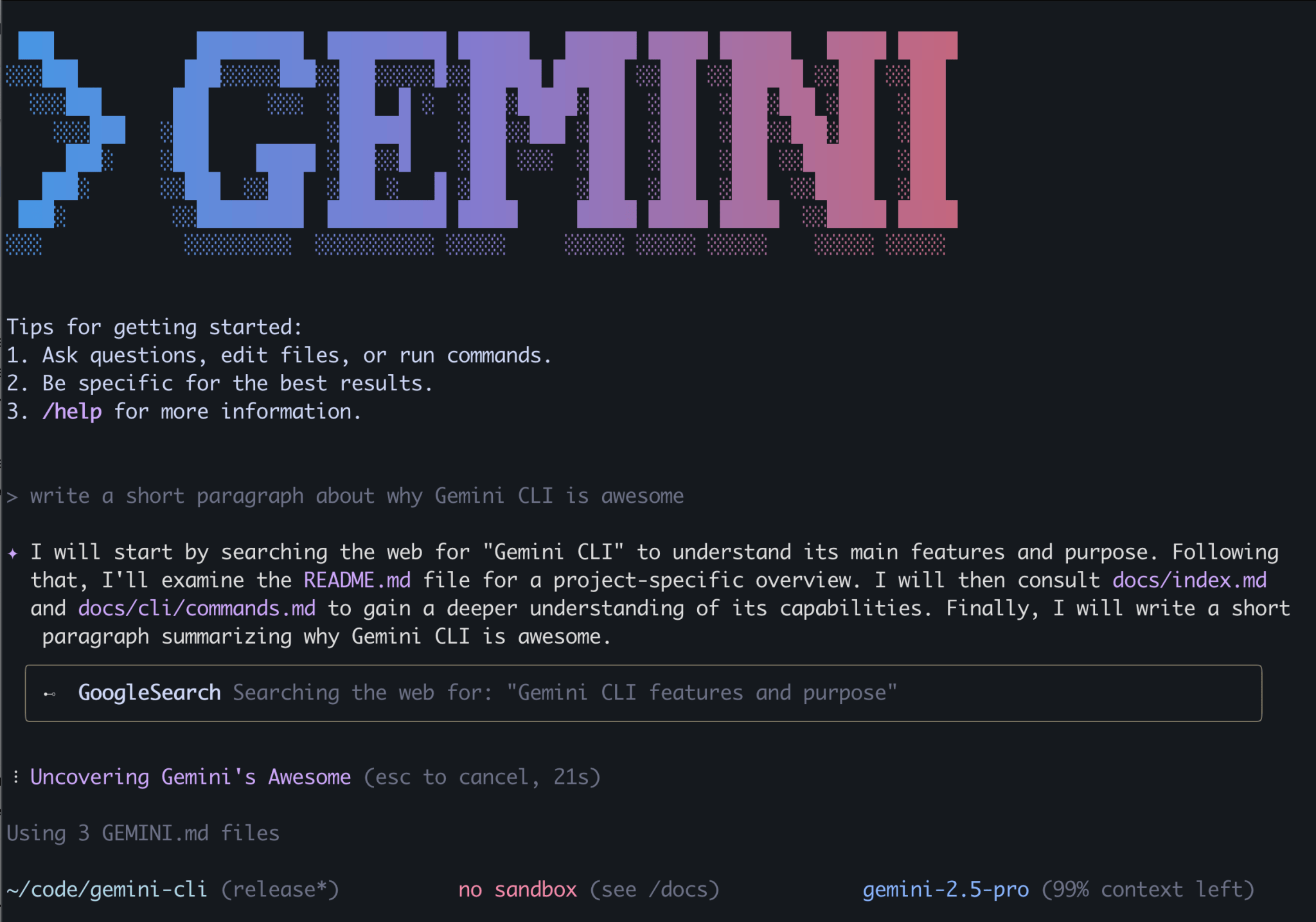 Как использовать Gemini CLI в России: Инструкция по настройке